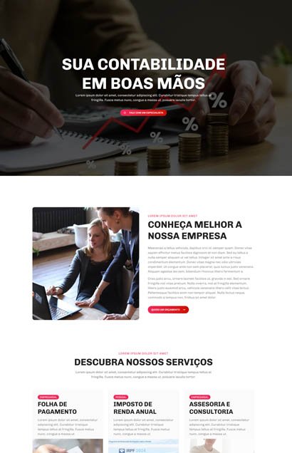 Template Contabilidade