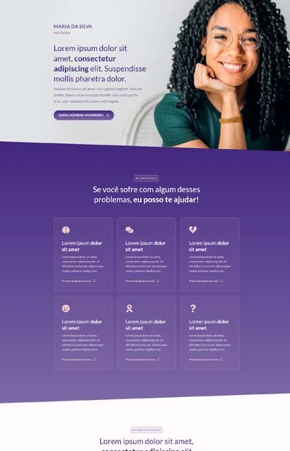 Template Psicóloga